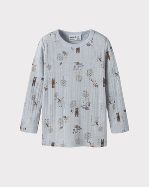 Nmmwang Wool Needle Ls Top