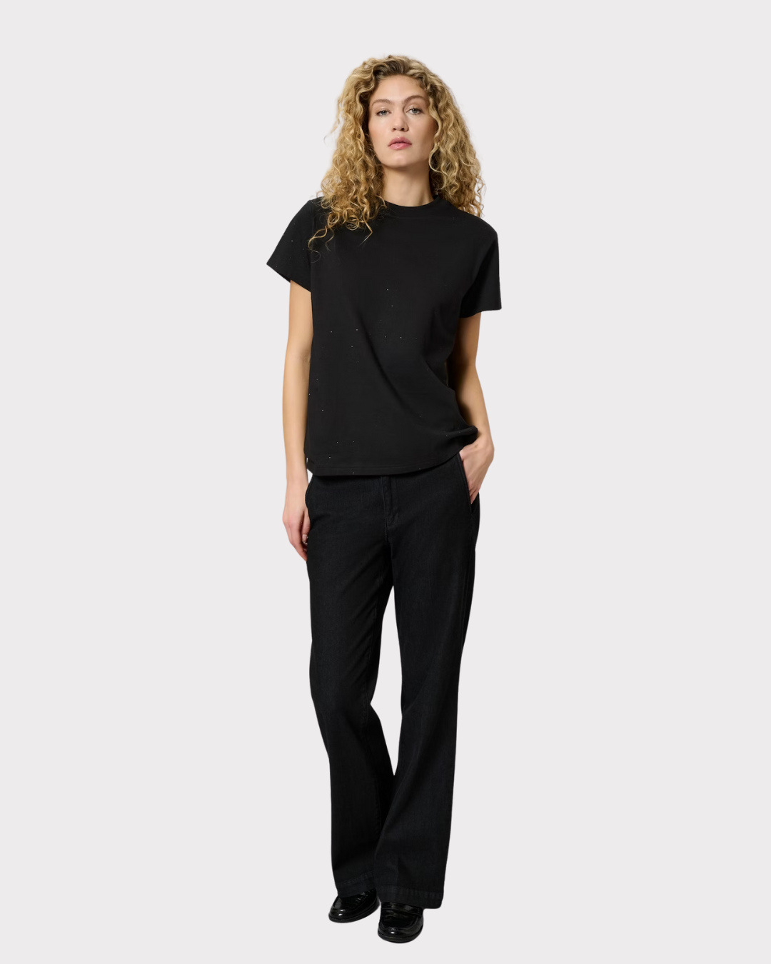 Hannemw Rhinestone Tee