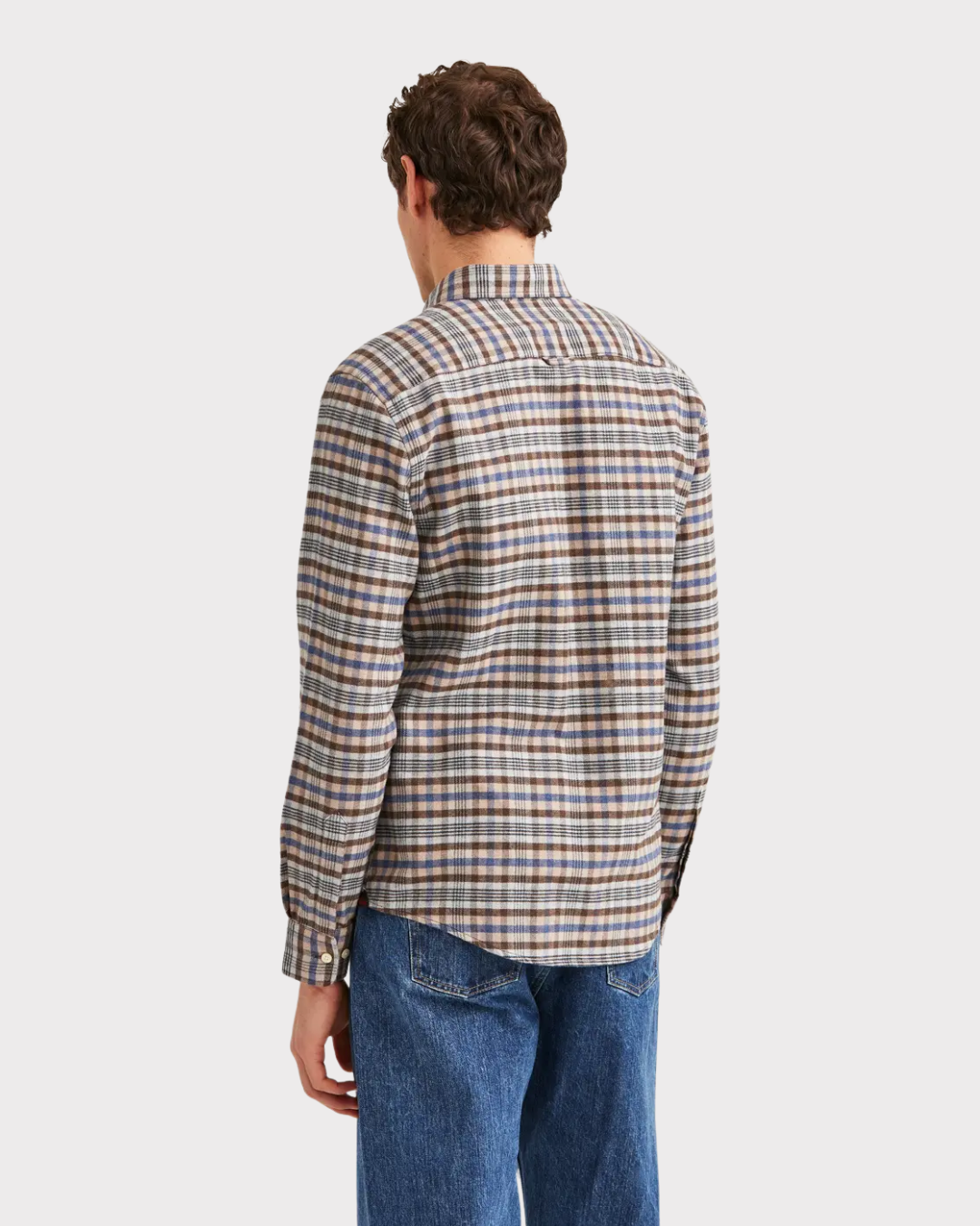 flannel check shirt-Skjorte-Morris-Aandahls