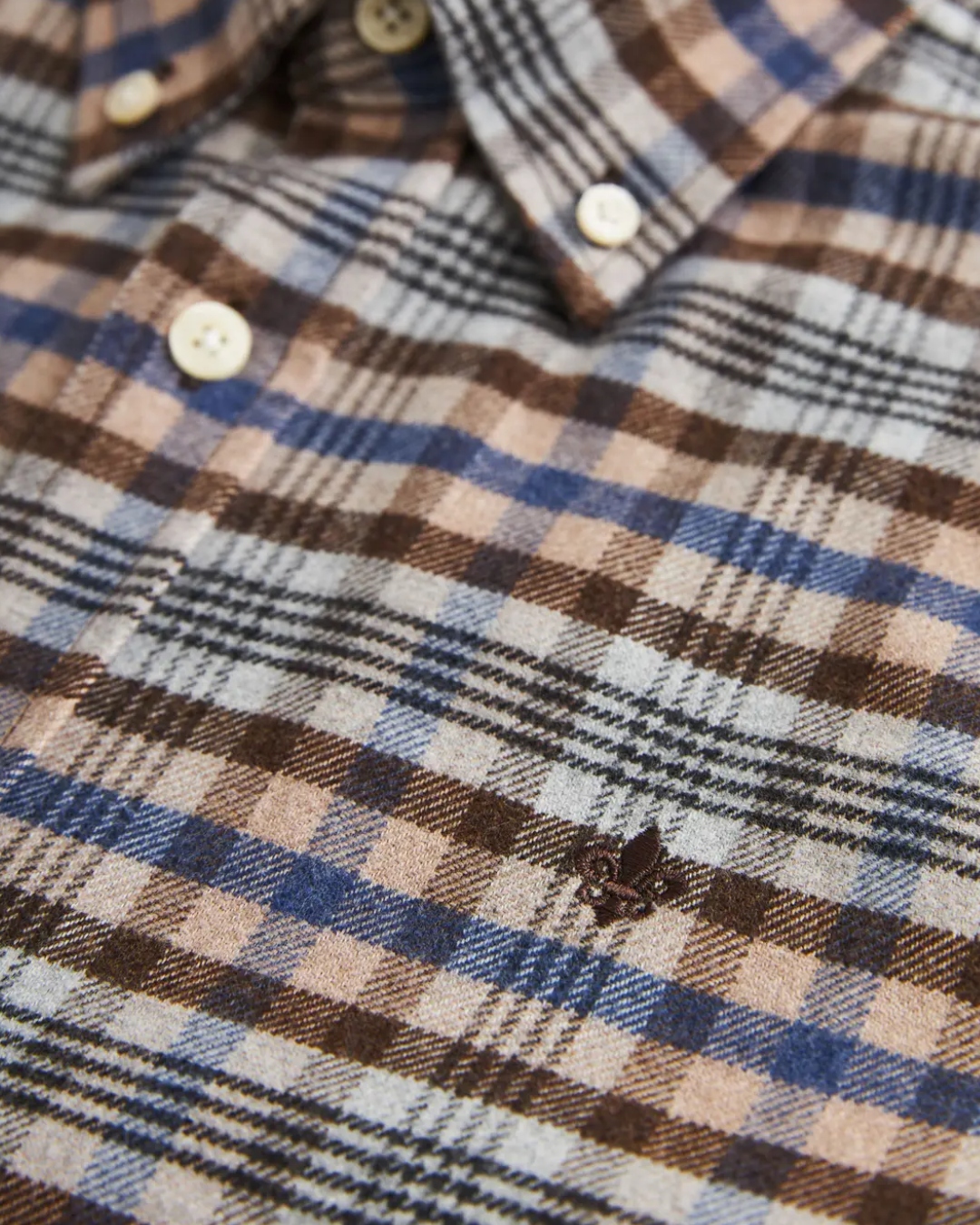 flannel check shirt-Skjorte-Morris-Aandahls