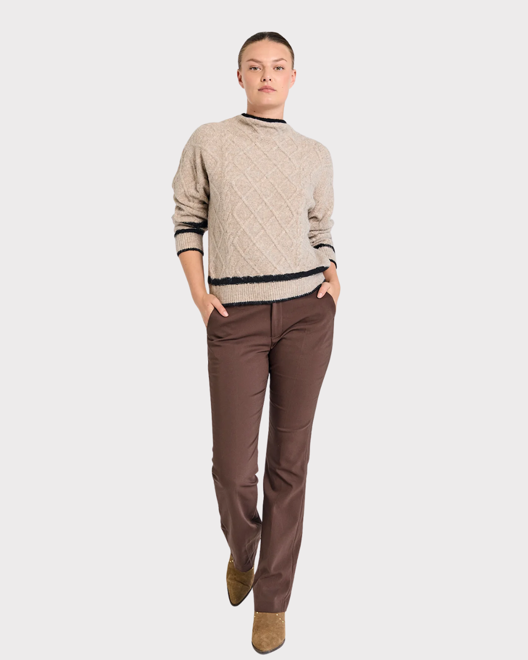 Isadora-pa bootcut-Dress-Freequent-Aandahls