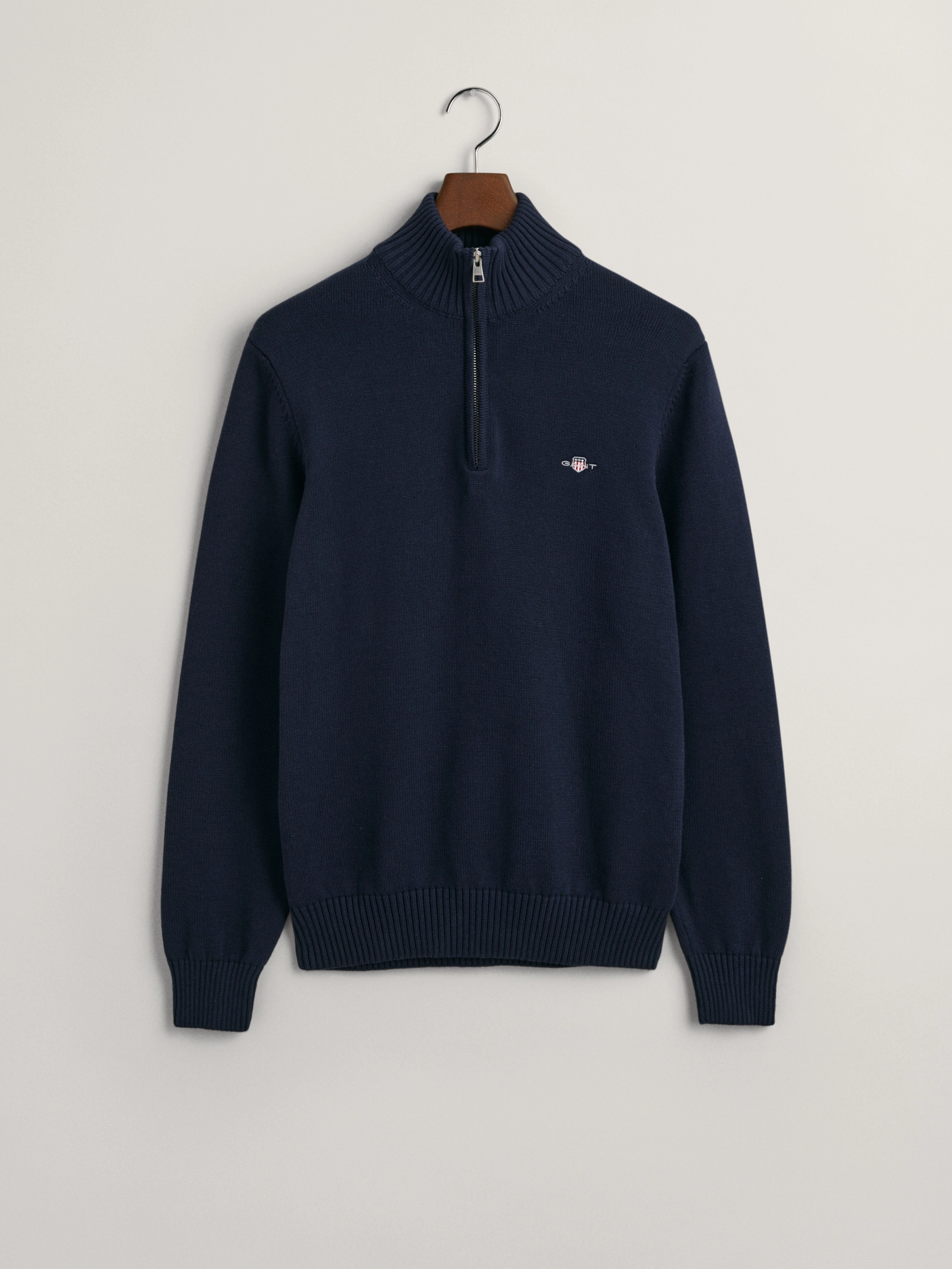 Bomullsgenser Med Half-Zip-Genser-Gant-Aandahls