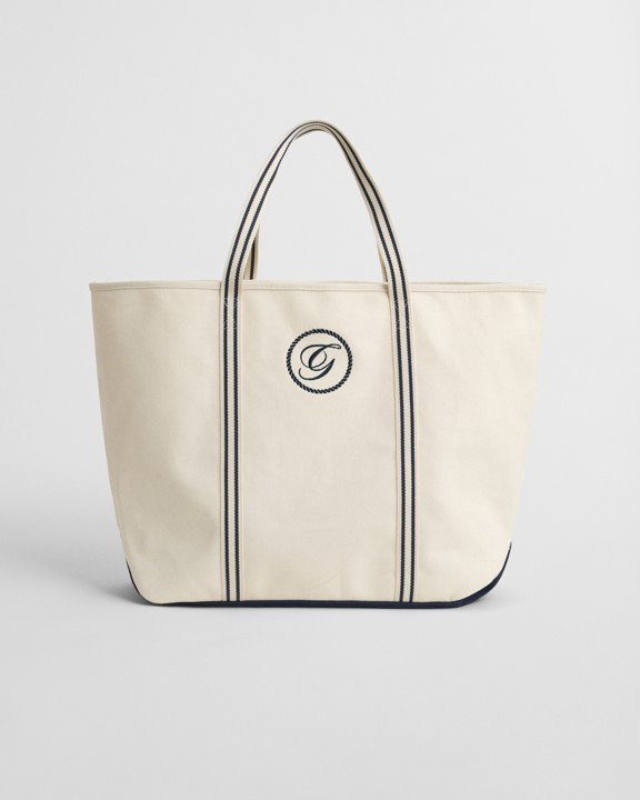 Canvas Beach Tote Bag-Veske-Gant-Aandahls