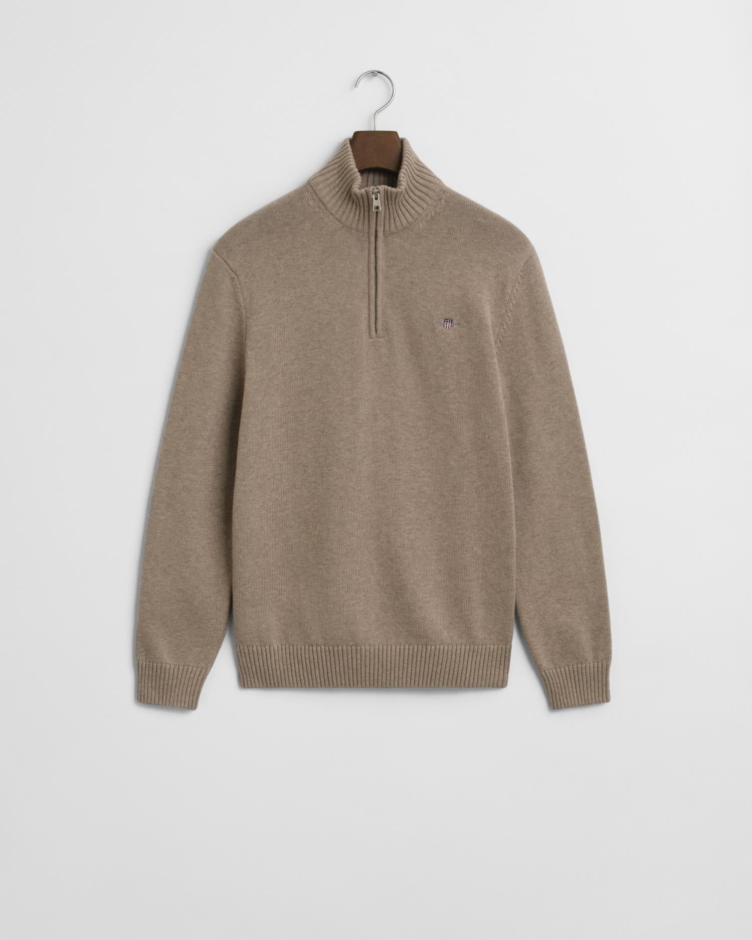 Casual Cotton Half Zip-Genser-Gant-Aandahls