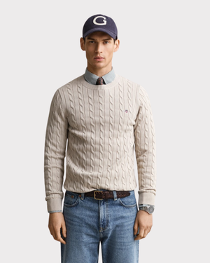 Classic Cable Knit Sweater