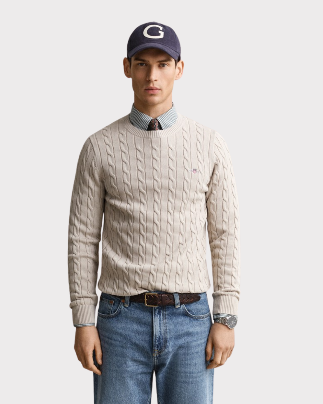 Classic Cable Knit Sweater