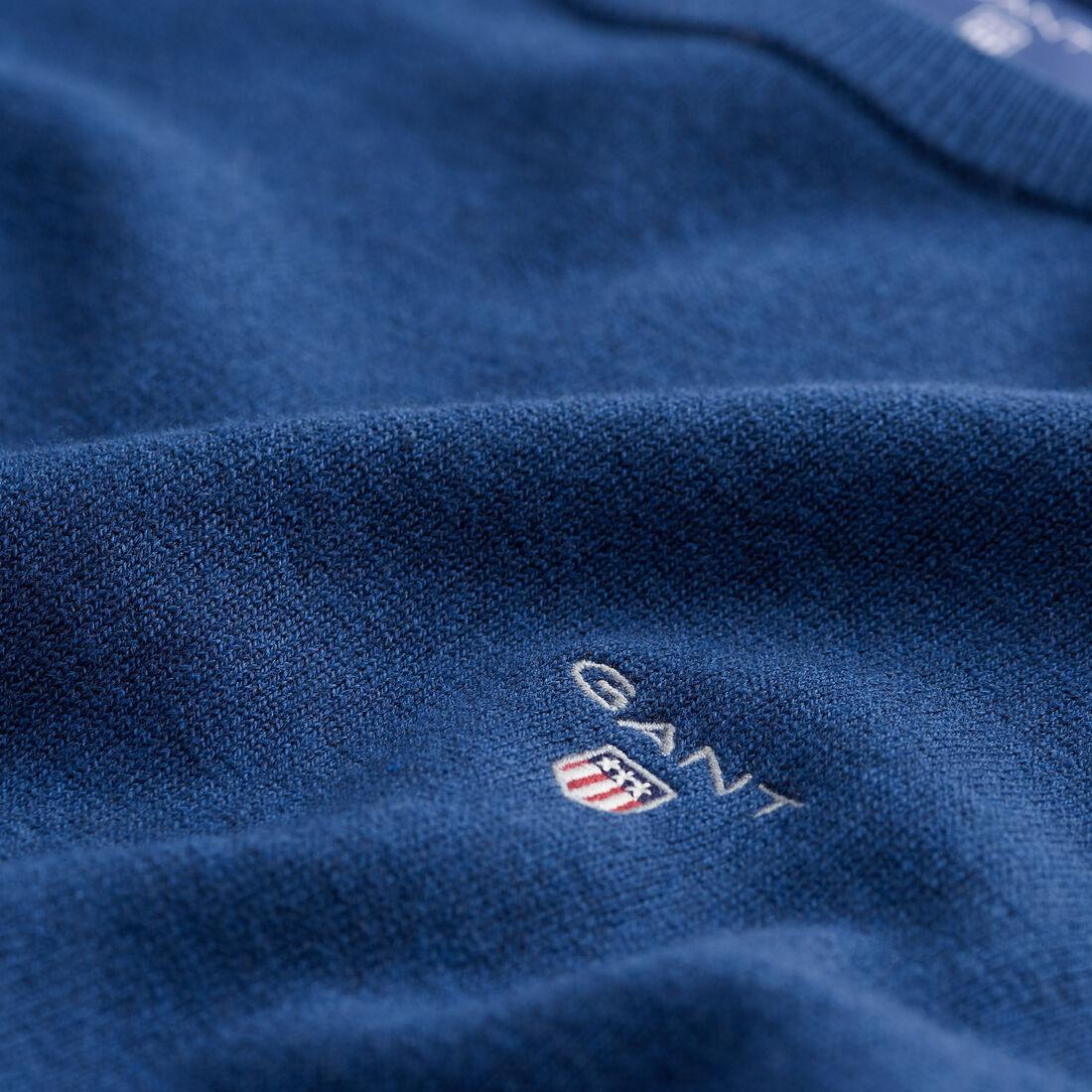COTTON WOOL C-NECK-Strikk-Gant-Aandahls