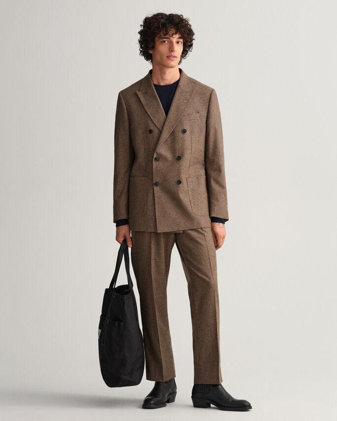 D1. RIB TEXTURE C-NECK-Strikk-Gant-Aandahls