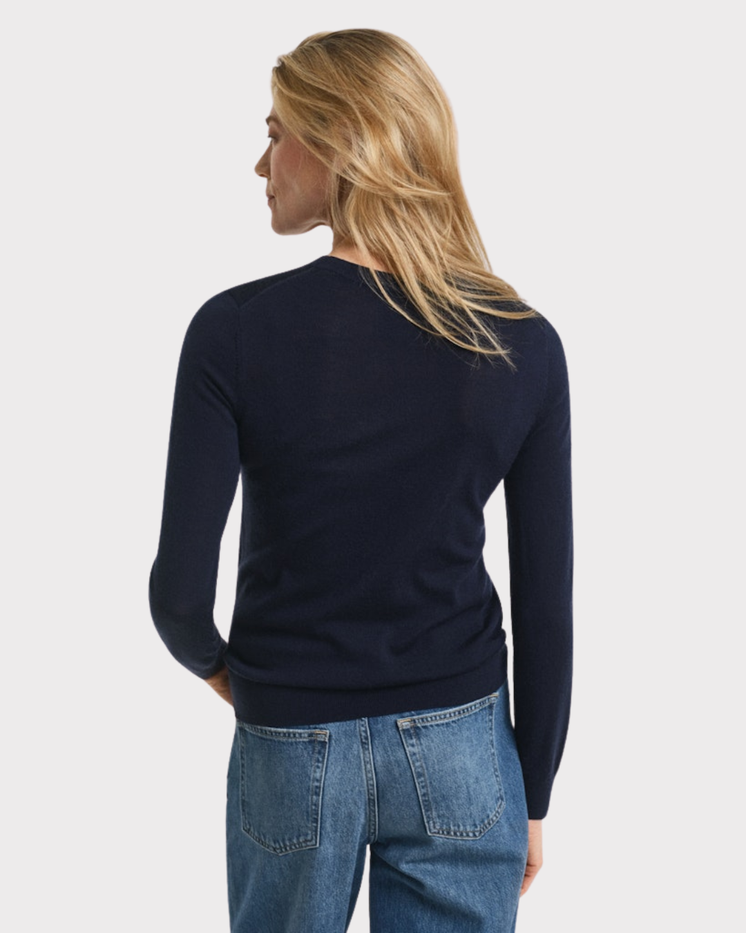 Extrafine Merino Wool C-Neck-Genser-Gant-Aandahls