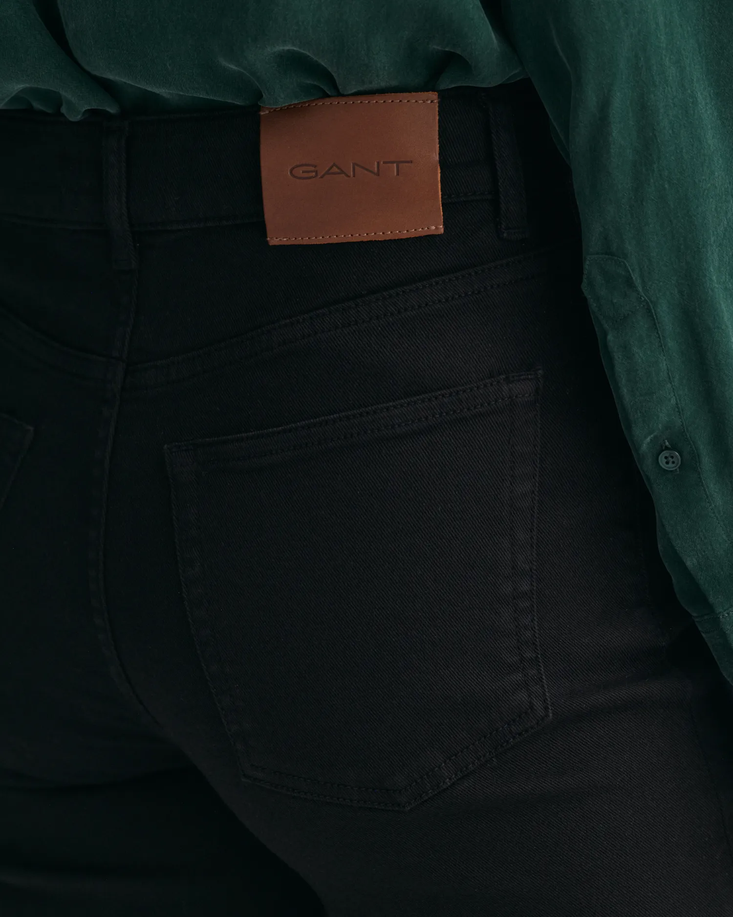 Flare color jeans-Bukser-Gant-Aandahls