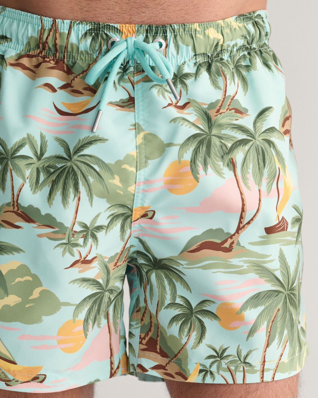 Hawaii print swim shorts-Badetøy-Gant-Aandahls