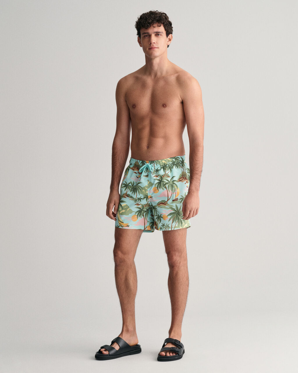 Hawaii print swim shorts-Badetøy-Gant-Aandahls
