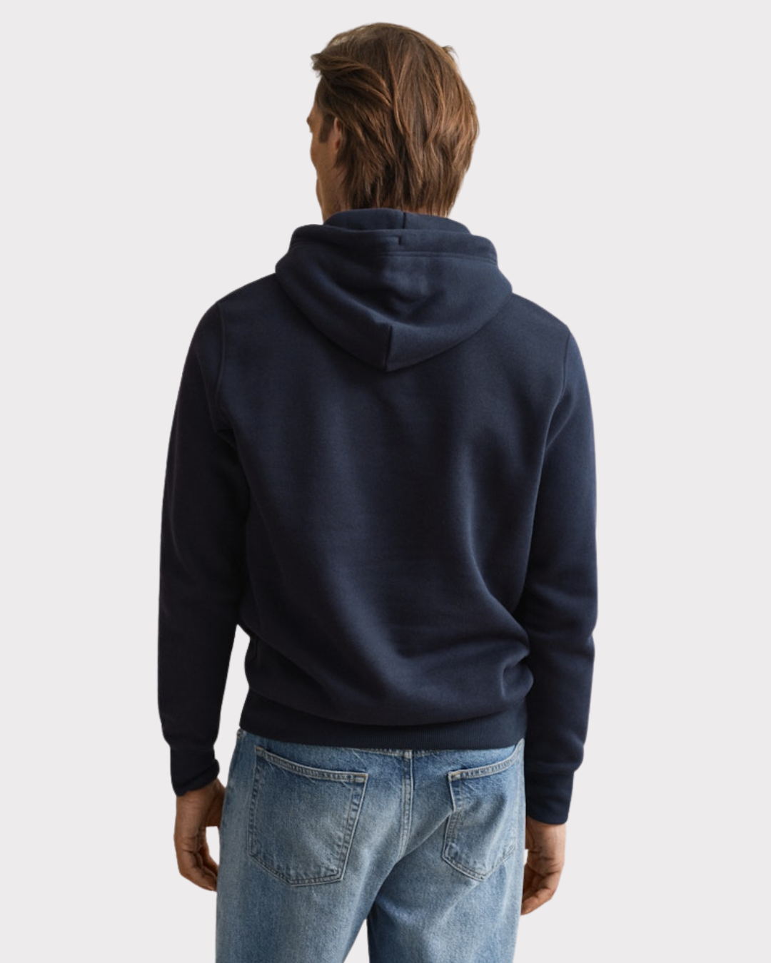 Hettegenser Med Liten Logo-Genser-Gant-Aandahls