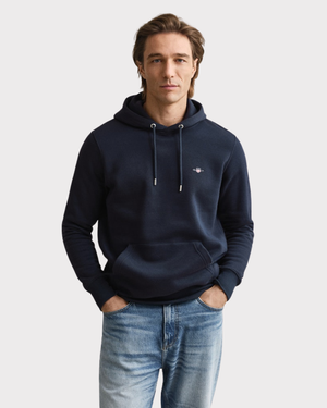 Hettegenser Med Liten Logo-Genser-Gant-Aandahls