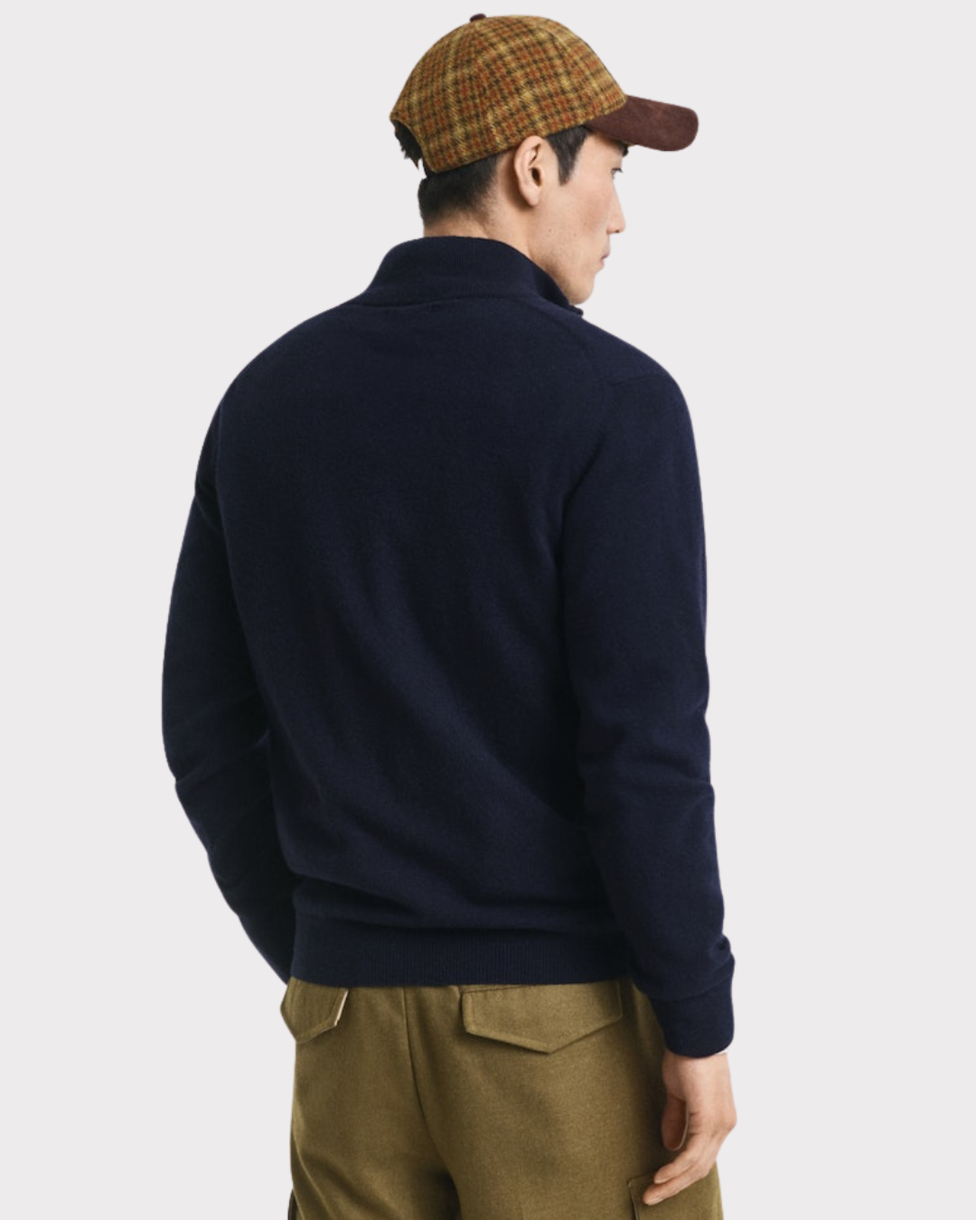 Lammeullsgenser Med Half-Zip-Genser-Gant-Aandahls