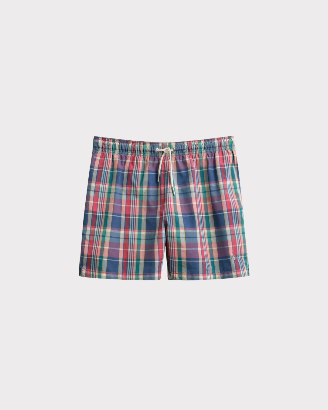 Madras Check Swim Shorts-Badetøy-Gant-Aandahls