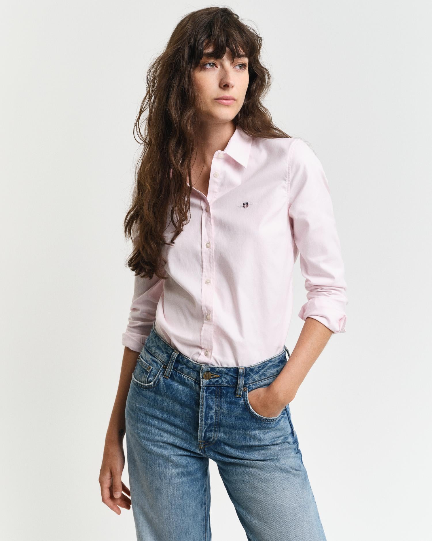 Oxfordskjorte Slim Fit-Skjorter-Gant-Aandahls