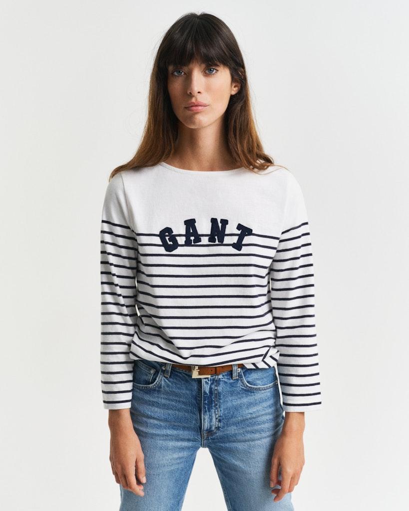 Reg Breton Boat Neck T-shirt-Genser-Gant-Aandahls