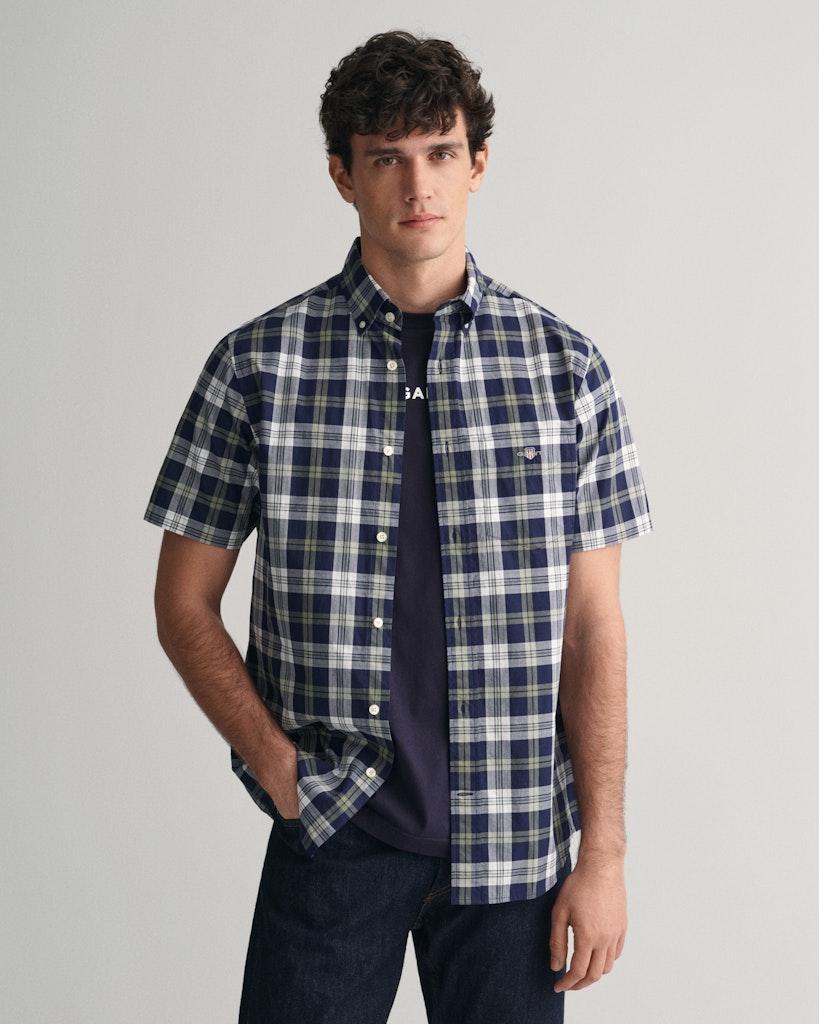 Reg classic Poplin check-Skjorte-Gant-Aandahls