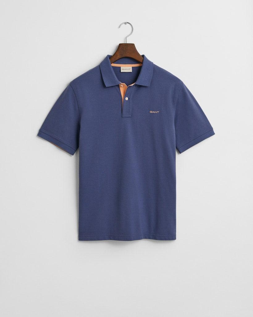 reg con pique ss-T-shirt-Gant-Aandahls