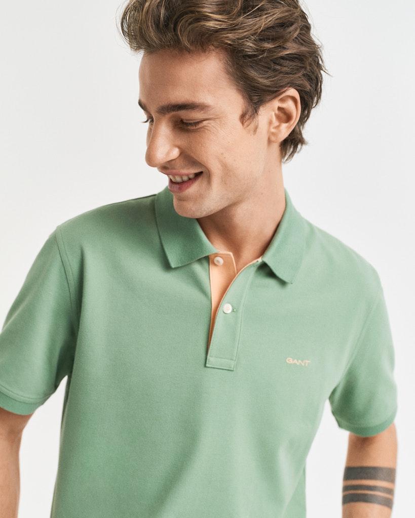 reg con pique ss-T-shirt-Gant-Aandahls