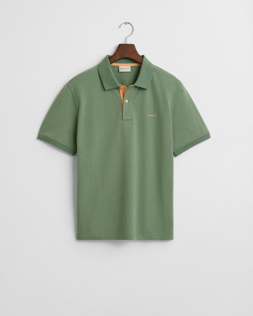 reg con pique ss-T-shirt-Gant-Aandahls