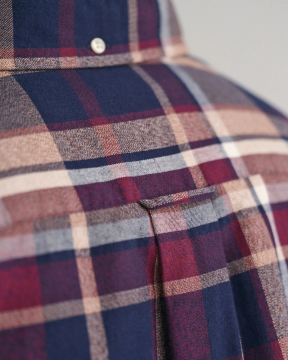 Reg Jaspe Check Shirt-Skjorter-Gant-Aandahls
