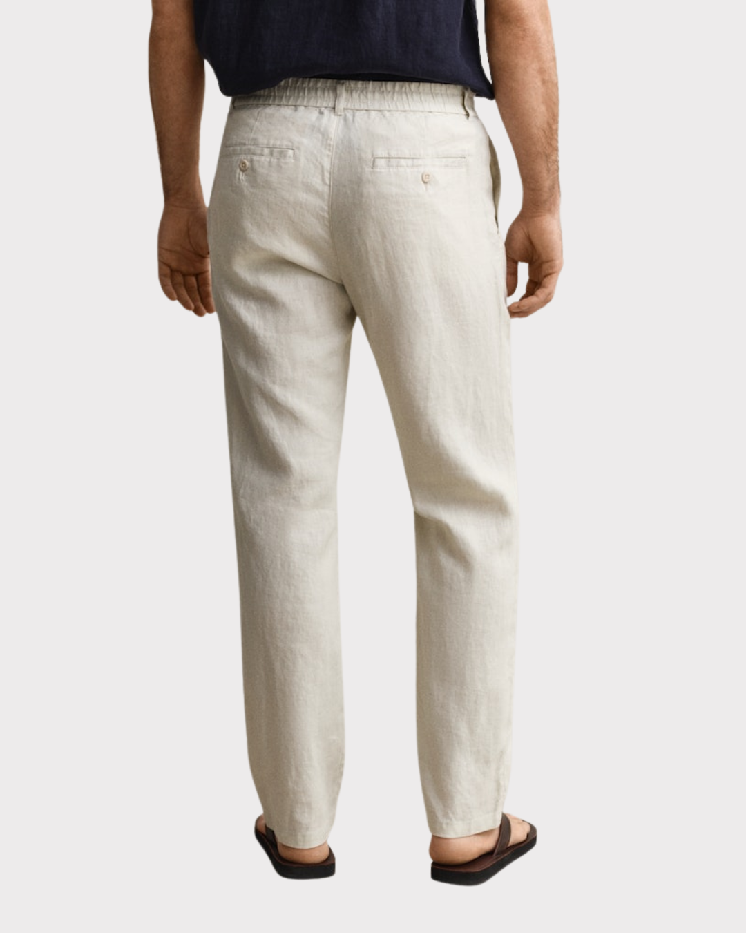 Reg Linen Ds Pants-Bukse-Gant-Aandahls