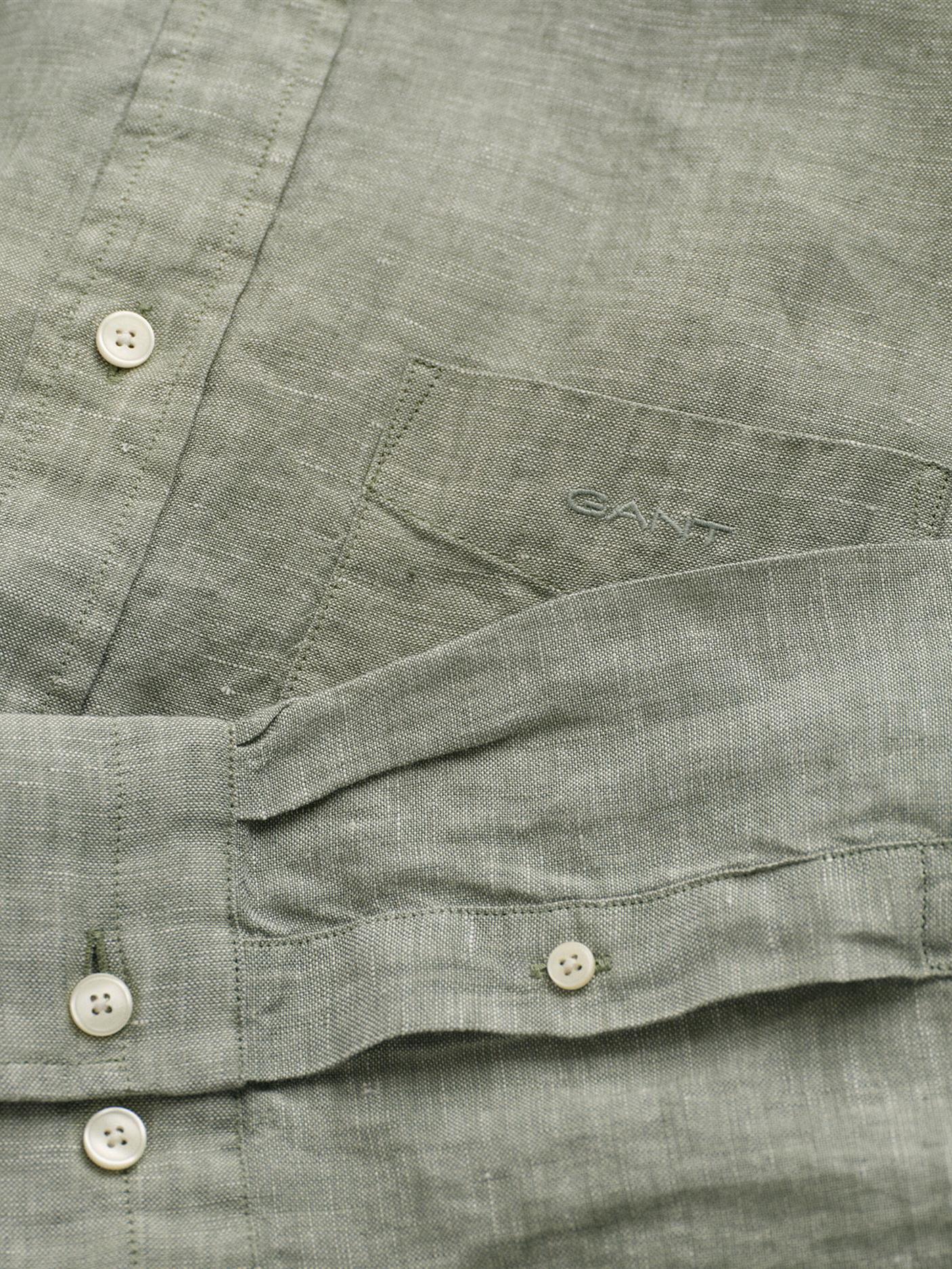 REG LINEN SHIRT-Skjorter-Gant-Aandahls