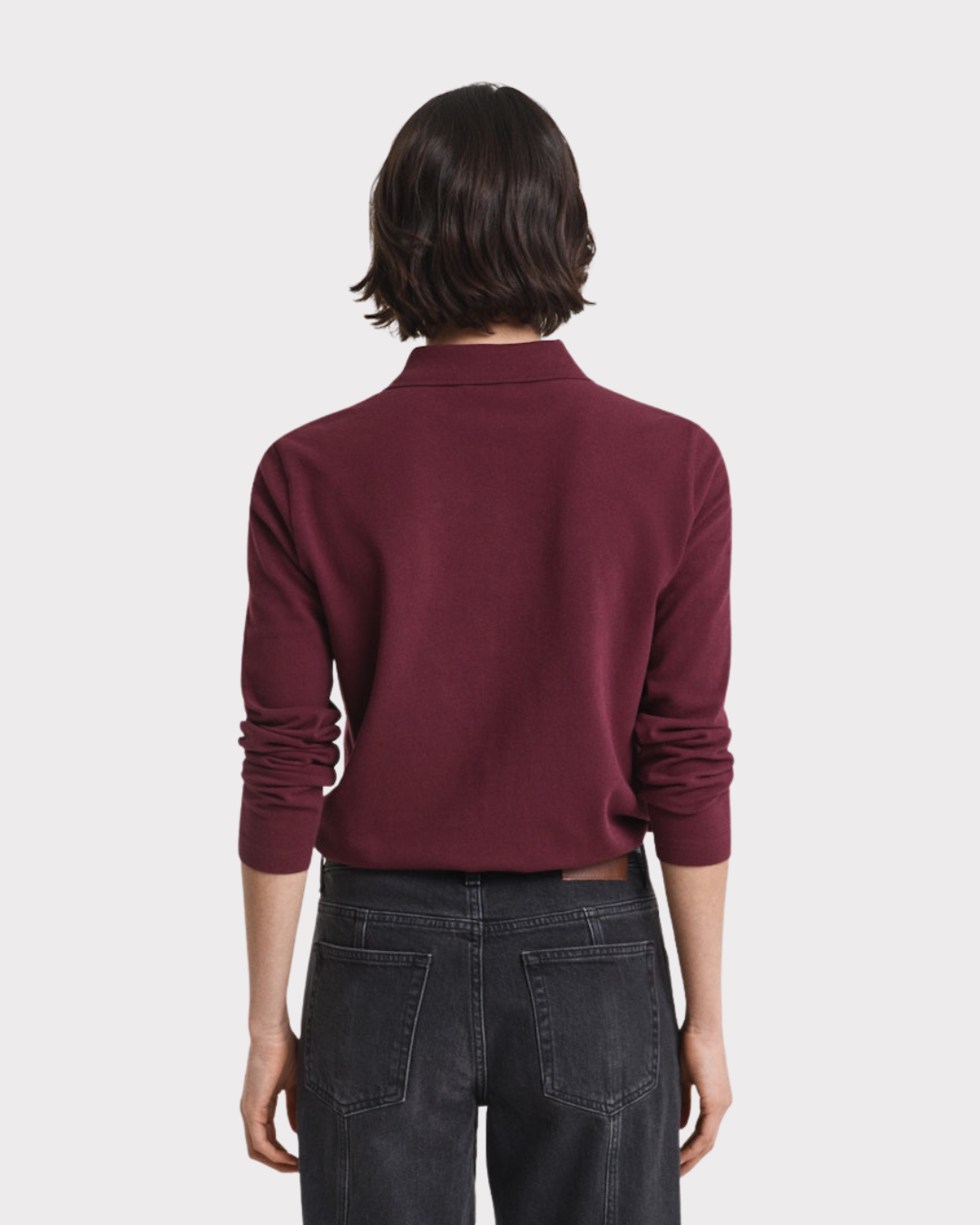 Reg Ls Pique Polo-T-shirt-Gant-Aandahls