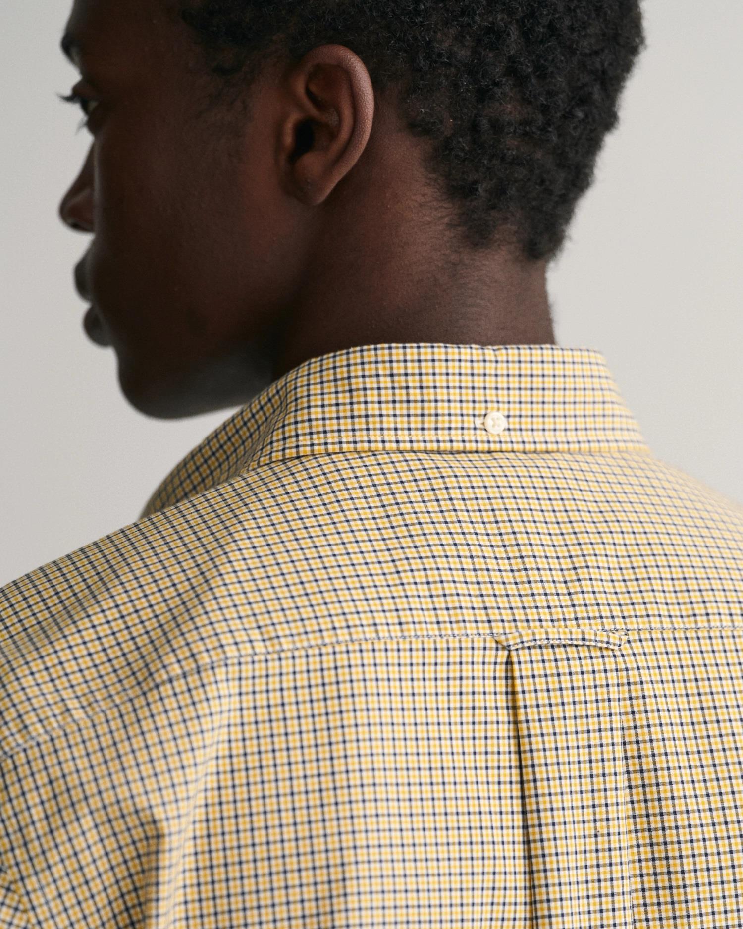 REG POPLIN MICRO CHECK SHIRT-Skjorter-Gant-Aandahls