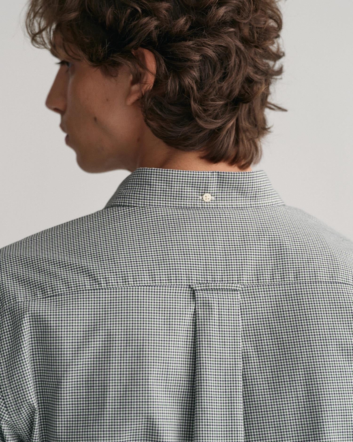 REG POPLIN MICRO CHECK SHIRT-Skjorter-Gant-Aandahls