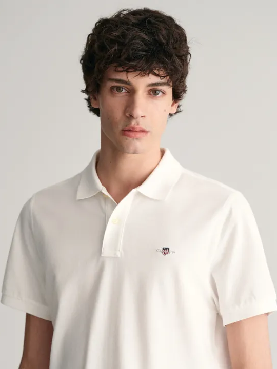 Reg Shield SS Pique Polo