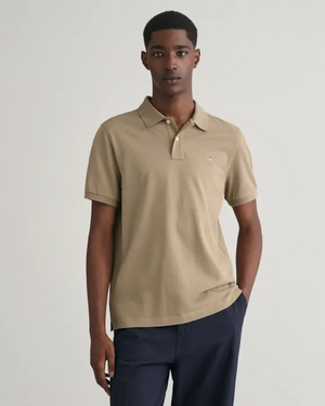 Reg shield ss piquet polo-T-shirt-Gant-Aandahls