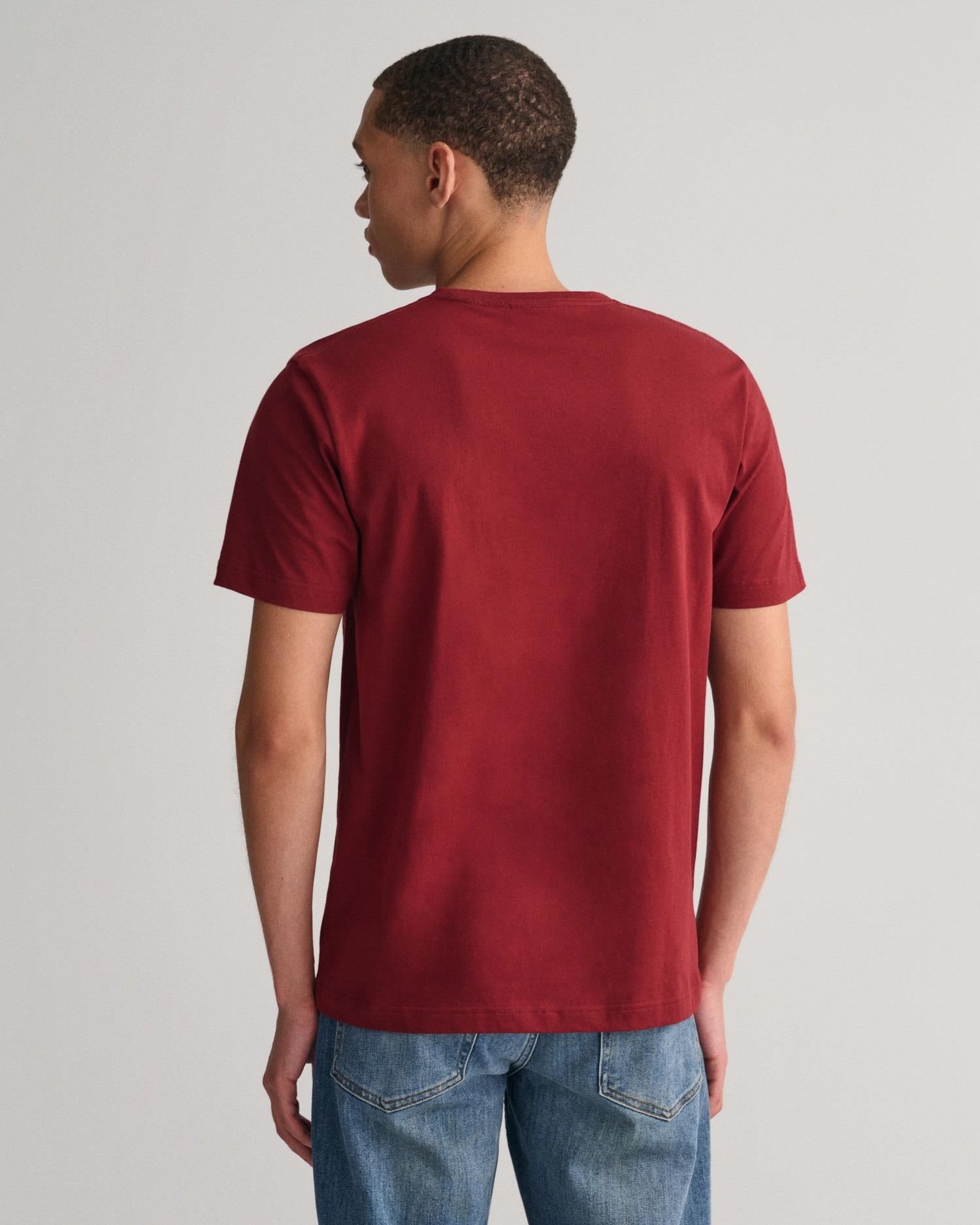 REG SHIELD SS T-SHIRT-Sweat-Gant-Aandahls