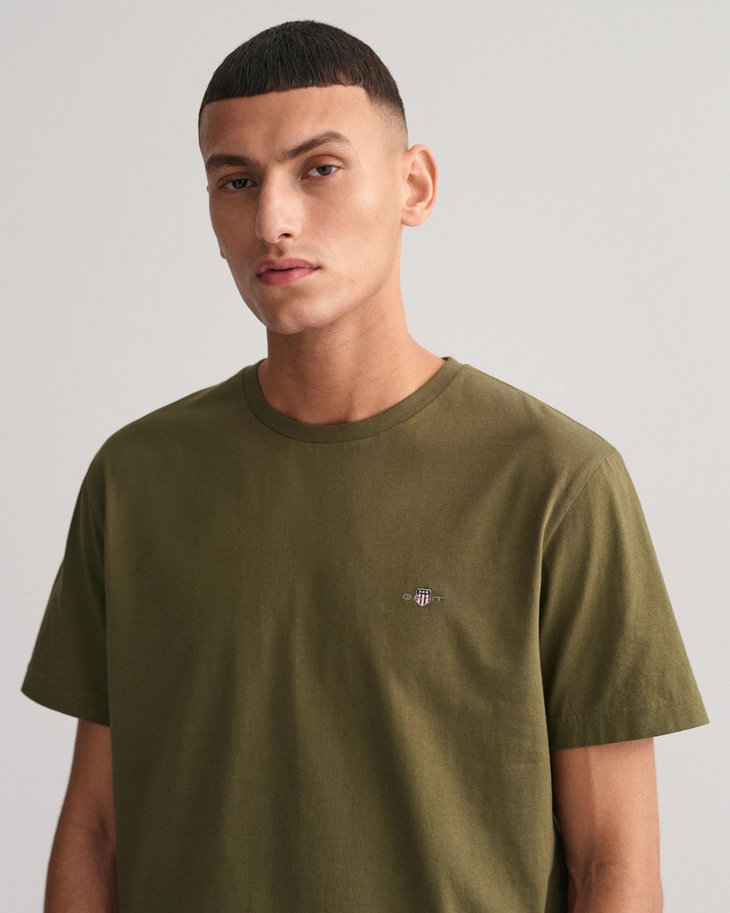 Reg Shield Ss T-Shirt-Sweat-Gant-Aandahls
