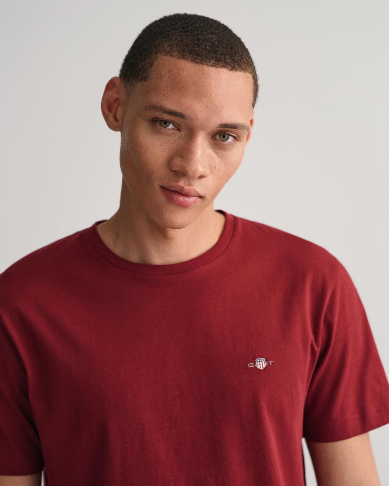 REG SHIELD SS T-SHIRT-Sweat-Gant-Aandahls