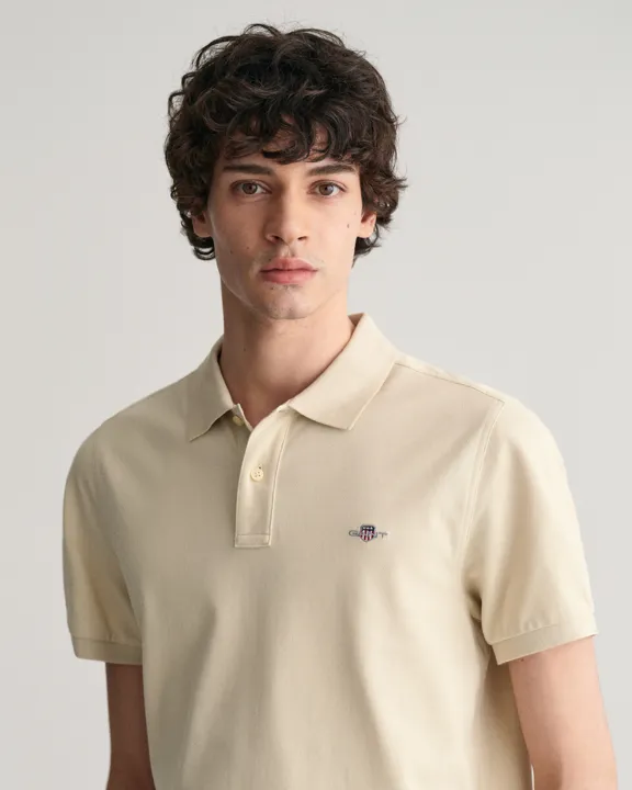 Reg siheld ss piquet polo-Genser-Gant-Aandahls