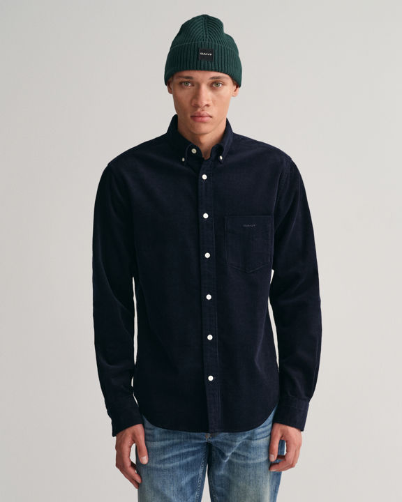 Reg Ut Corduroy Shirt-Skjorter-Gant-Aandahls