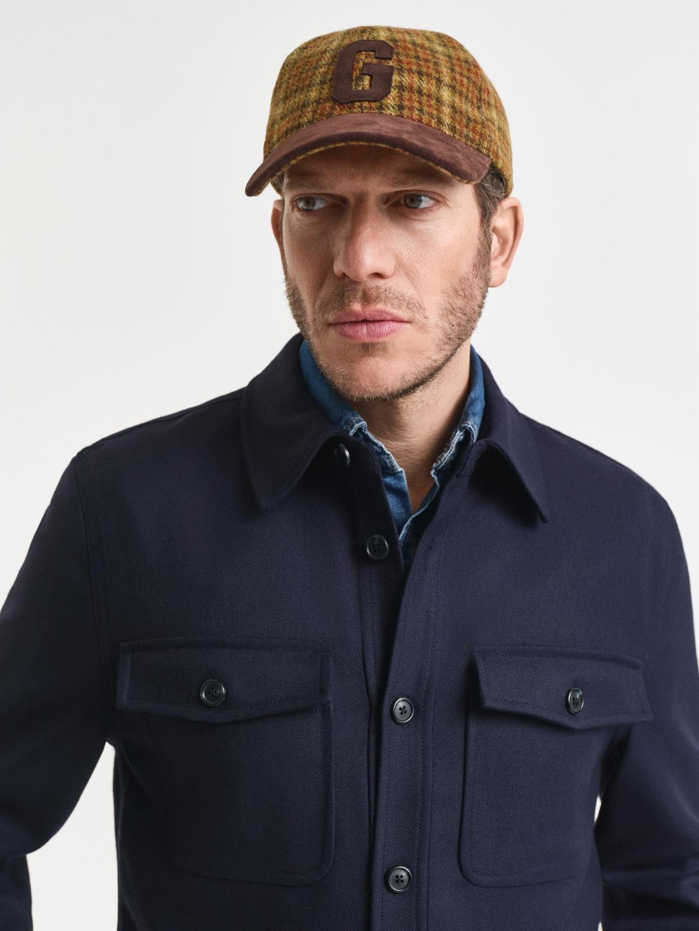 Reg Wool Blend Overshirt-Skjorte-Gant-Aandahls