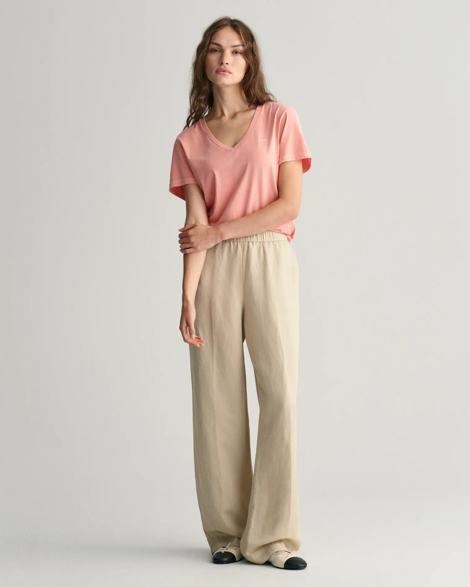 Rel linen pull on pant-Bukse-Gant-Aandahls