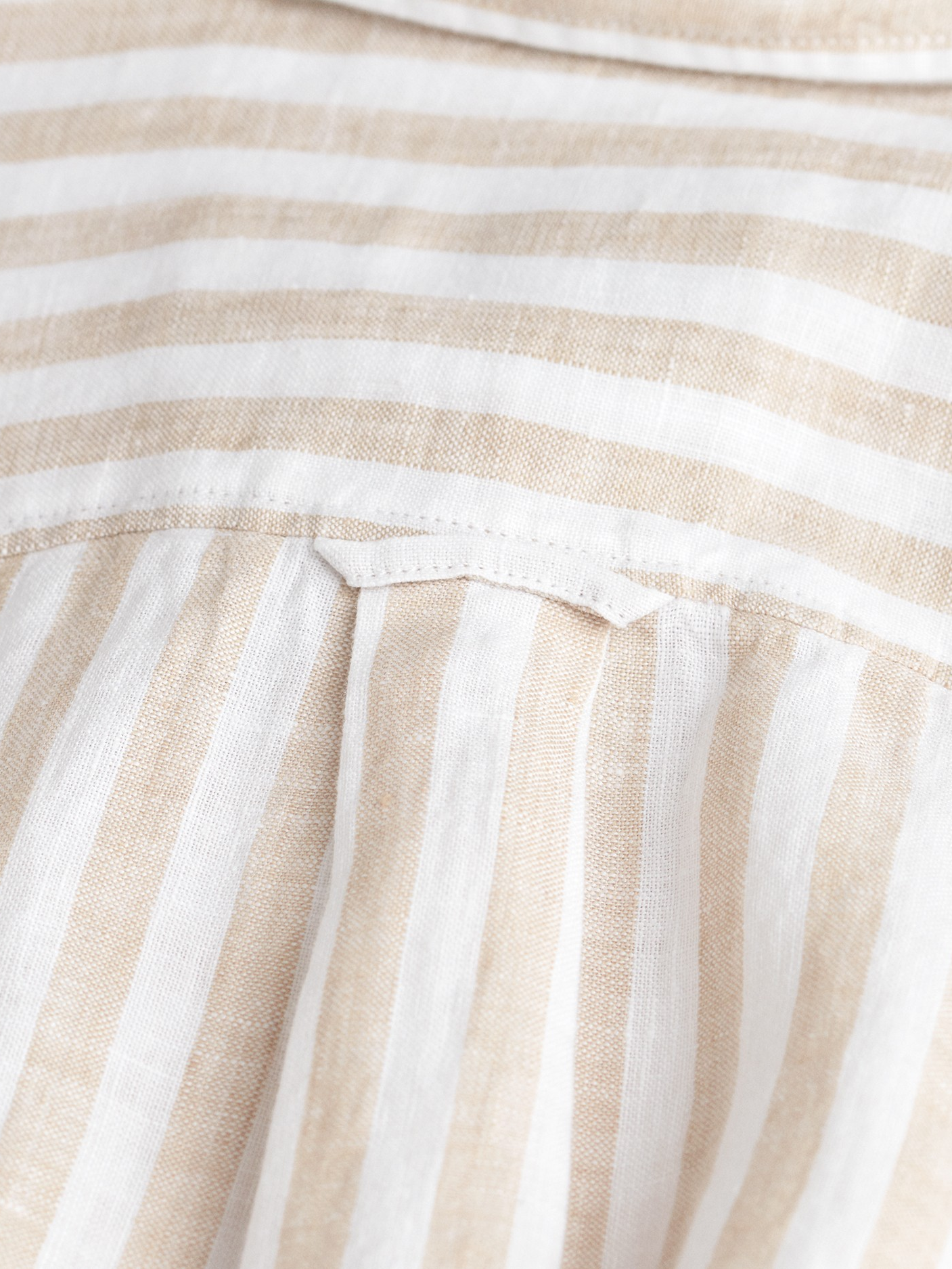 Rel Striped Linen Shirt-Skjorte-Gant-Aandahls