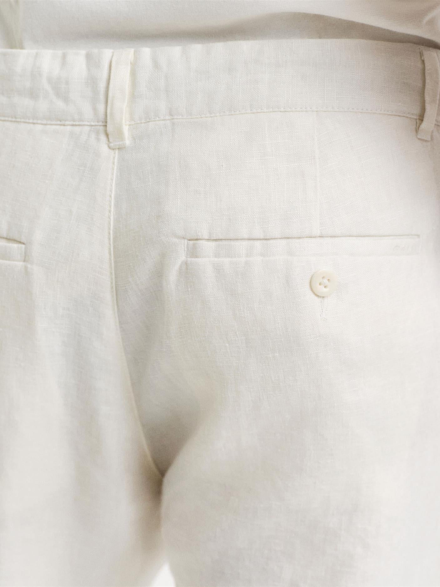 Relaxed Linen DS Pants-Bukse-Gant-Aandahls