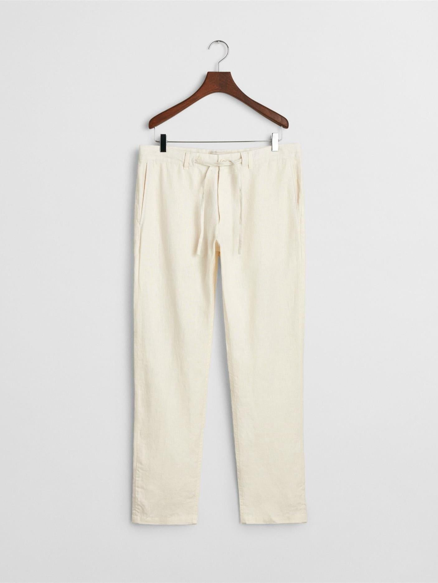 Relaxed Linen DS Pants-Bukse-Gant-Aandahls