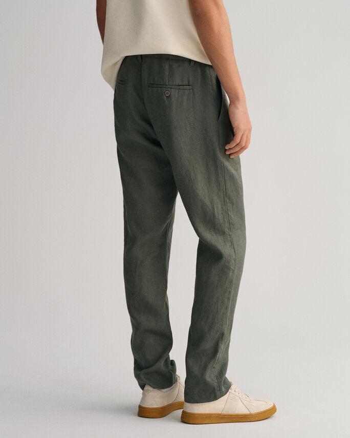 RELAXED LINEN DS PANTS-Bukser-Gant-Aandahls