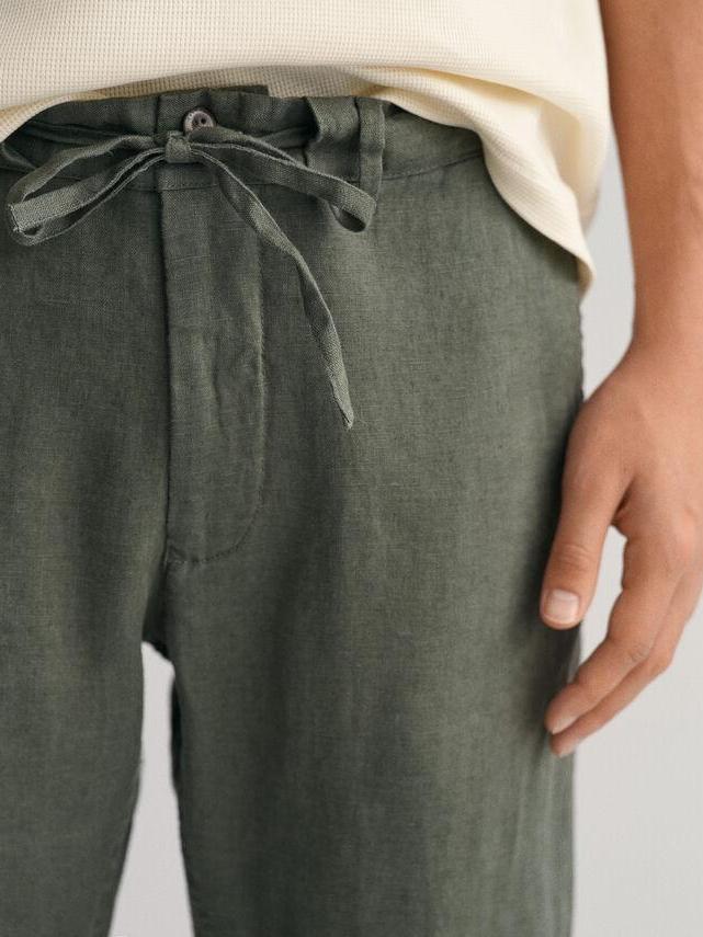 RELAXED LINEN DS PANTS-Bukser-Gant-Aandahls