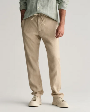 Relaxed Linen DS Pants-Bukser-Gant-Aandahls