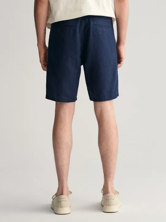 Relaxed Linen Ds Shorts-Shorts-Gant-Aandahls