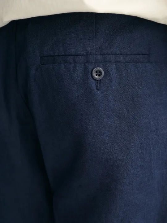 Relaxed Linen Ds Shorts-Shorts-Gant-Aandahls