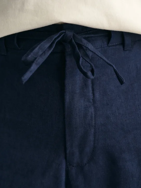 Relaxed Linen Ds Shorts-Shorts-Gant-Aandahls